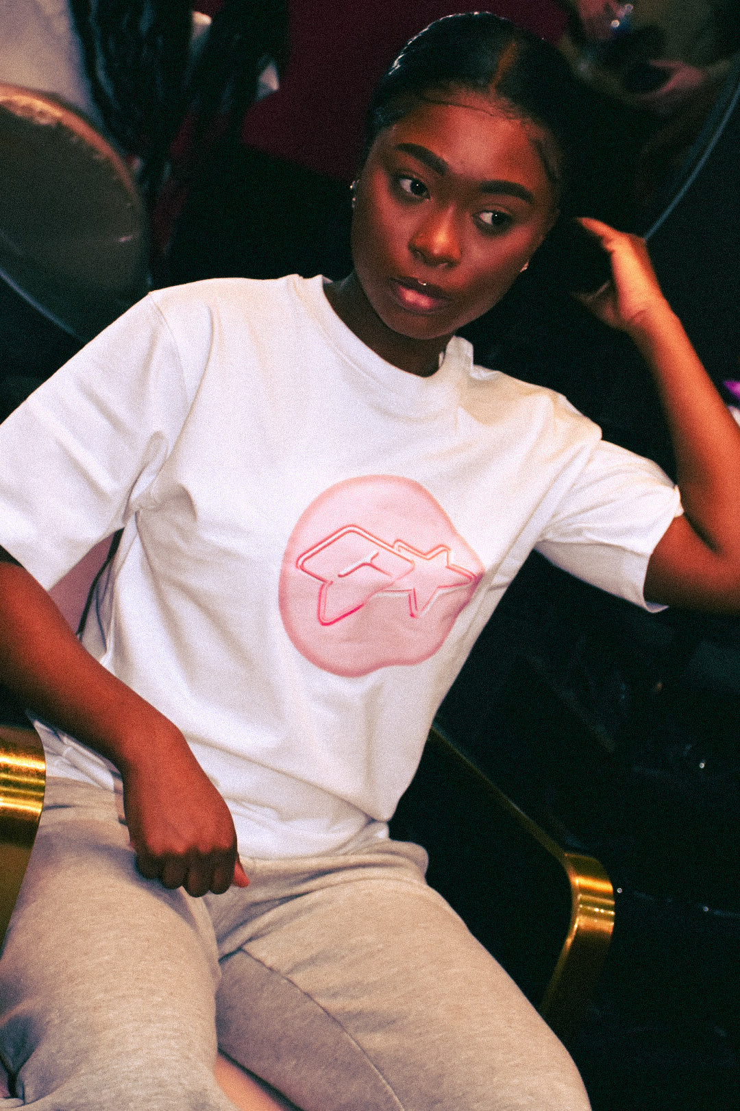 G* LOVE PILL TEE [WHITE]